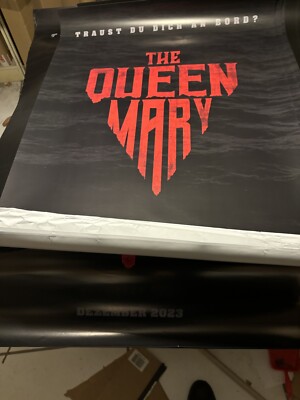 The Queen Mary Kinoposter Poster Plakat A0 118 x 84 cm Verknittert Mit Riss