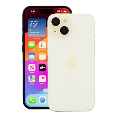 Apple iPhone 15 256GB Factory Unlocked Open Box Mint Smartphone