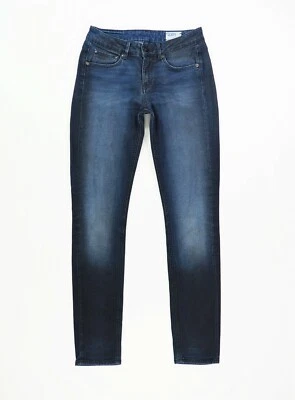 Jean bleu G-STAR 3301 CONTOUR SKINNY WMN coupe slim stretch légèrement enduit... - Photo 1/4