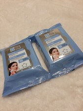 Global Beauty Care Makeup Remover Cloths Pk of 30 Lot of 2 Reusable Face Wipes