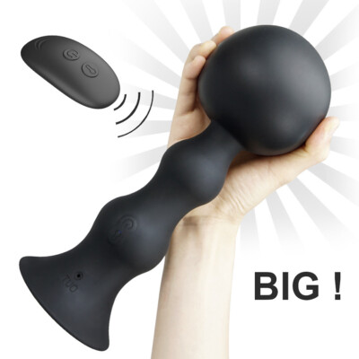 Remote Inflatable Huge Dildo Vibrators Pump Massager Anal Butt Plug Anus Sex Toy | eBay Remote Inflatable Huge Dildo Vibrators Pump Massager Anal Butt Plug Anus Sex Toy | eBay