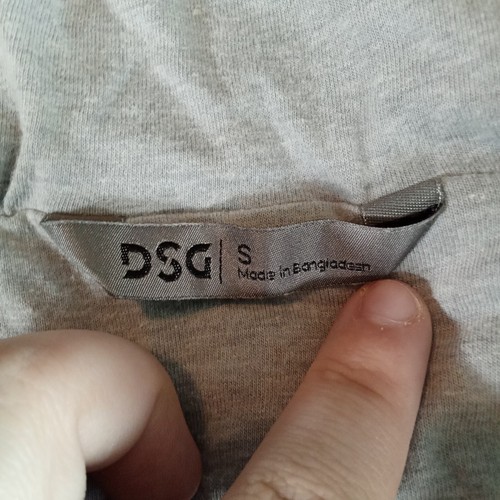 DSG Jacket Girls Small Blue Puffer Full Zip Outdoor Worm Hoodie Ski School - Picture 6 of 9
