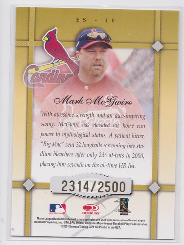 Mark McGwire Insert Parallel Numbered RARE - Choose From List - 20 Dollar BIN - Picture 35 of 39