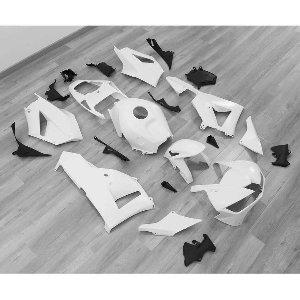 Unpainted White Fairing Bodywork Kit Fit For Honda CBR600RR F5 2013-2020 2014 US - Image 2 of 4