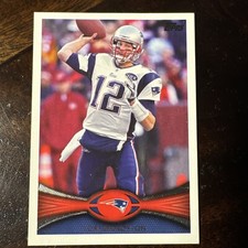 2012 Topps - White Jersey #440 Tom Brady