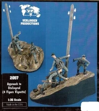 Verlinden # 2057  Approach to Stalingrad (4 figure Vignette) Kit 1:35 scale MIB 