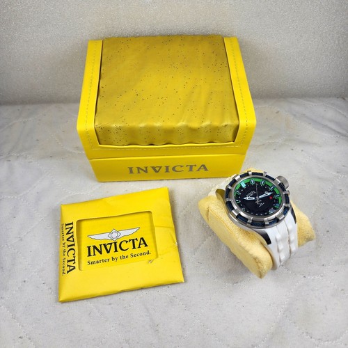 SELTENE INVICTA RESERVE 12717 SEHR VER LIMITED EDITION PUPPY GMT UHR NEUE BATTERIE - Bild 10 von 10