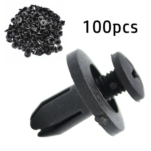 Kit Clips Moulage Voiture Fixation Poussoir Broche Rivet Lat��ral Jupes Bord - Bild 10 von 10