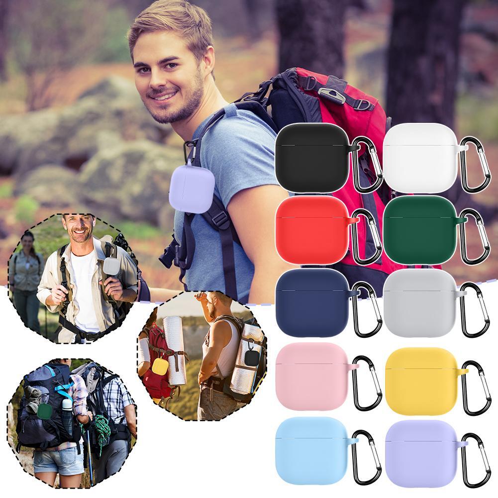 Étui De Protection Silicone Anti-choc Pour AirPods (génération 4 Probablement) - Modèle Y3X1 - Neuf