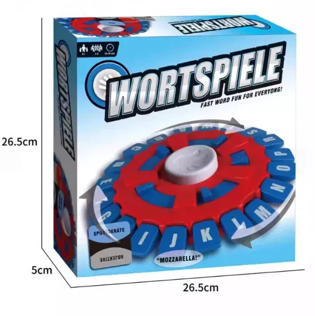Tapple Spiel Deutsch,Think Words Spiel Deutsch Wortspiele für Erwachsene Kinder - Bild 2 von 3