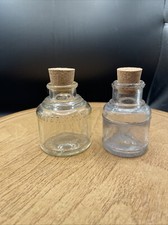 Pair Of Clear Ink Bottles/ Waterman&rsquo;s