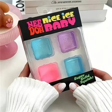 Sensory Squishy Cube Fidget Toy Stress Relief Squeeze Soft Pressure Relief Block