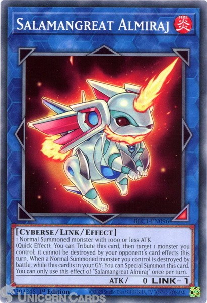 BLC1-EN096 Salamangreat Almiraj : Common 1st Edition YuGiOh Card