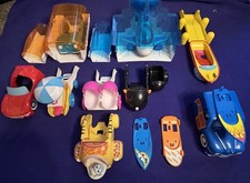 Zhu Zhu Pets Vehicle Lot Car Plane Skateboard Surf Board Gently Used