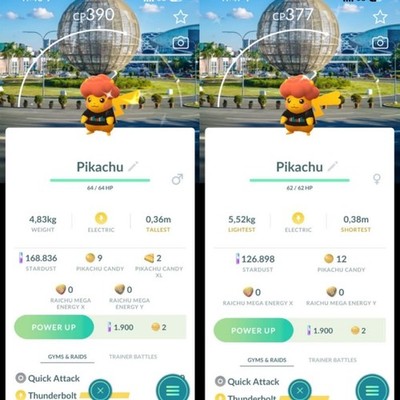 Pokémon Go  Shiny Pikachu PokéXciting! Background  Manila - PTC/  Trade