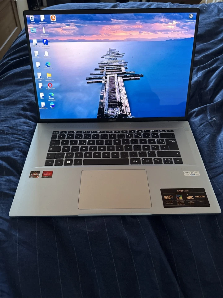 Ultrabook Acer Swift Edge  4K OLED RYZEN 5 512 GB SSD 8 GB RAM 16' WIFI 6E - Photo 3/4