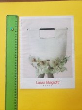 LAURA BIAGIOTTI BORSE MODA FASHION RITAGLIO CLIPPING PUBBLICITA' ADVERTISING 921