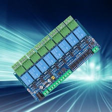 New Portable 8 Channel Relay Switch Low Power Electronic Component Network