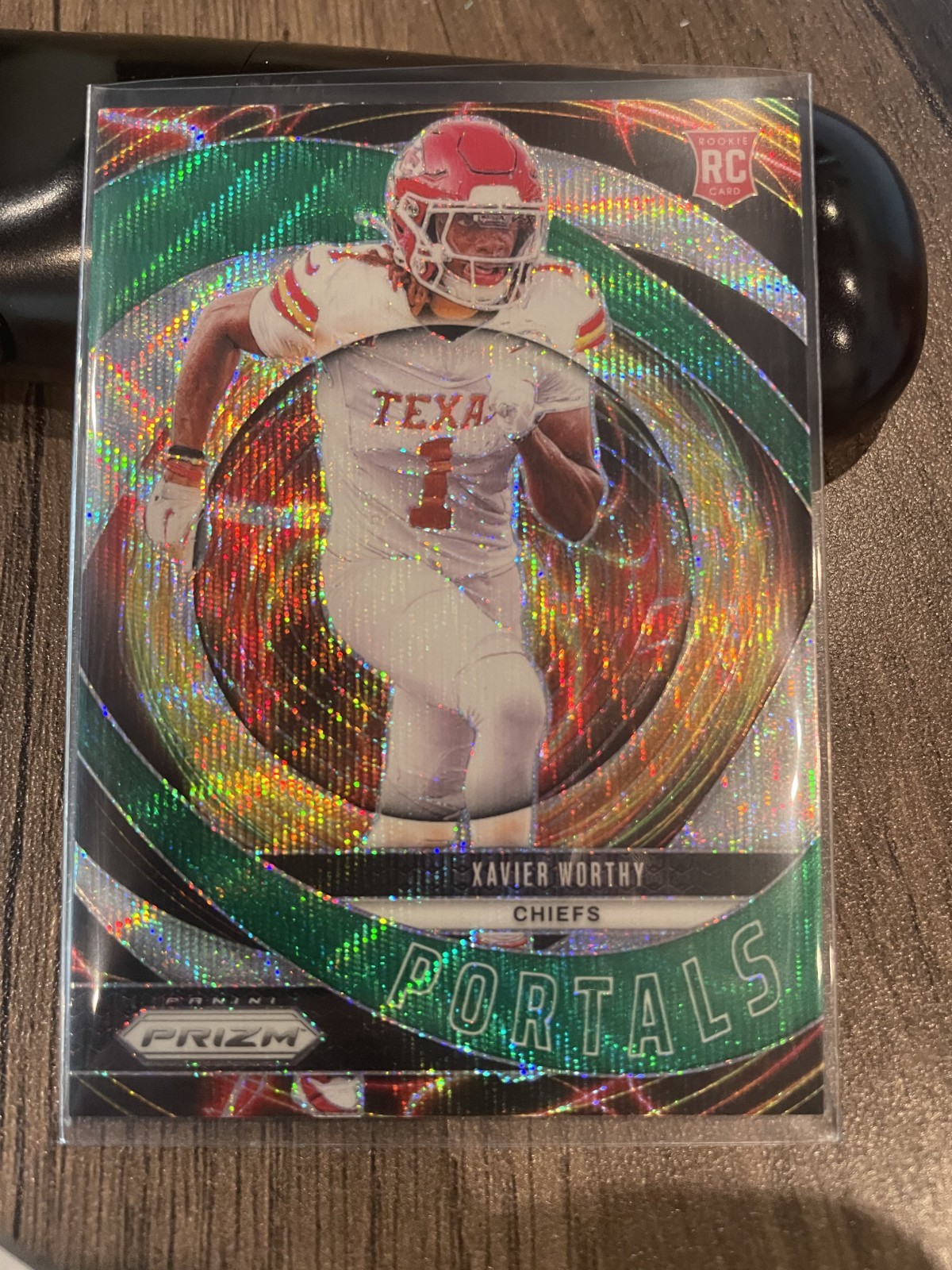 2024 Prizm - Portals Xavier Worthy #10 Green Wave