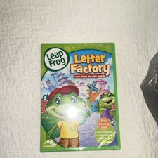 LeapFrog Letter Factory Children's Educational Movie DVD Learning Games