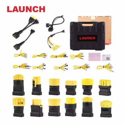 Heavy-duty Truck Adapter Set With License for Launch X431 PAD V/ PAD VII & Pro5