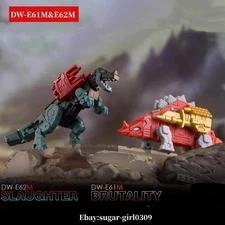 DR.WU DW-E61M&DW-E62M SG BRUTALITY SLAUGHTER Killing Dinosaur tape Action Figure