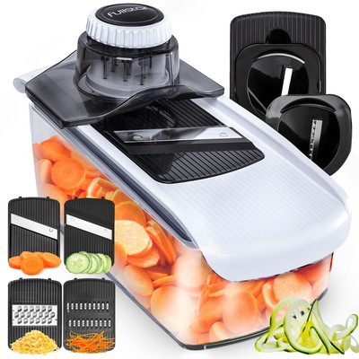 Fullstar Mandoline Slicer For Kitchen, Fruit Cutter, Cheese Grater, Cu