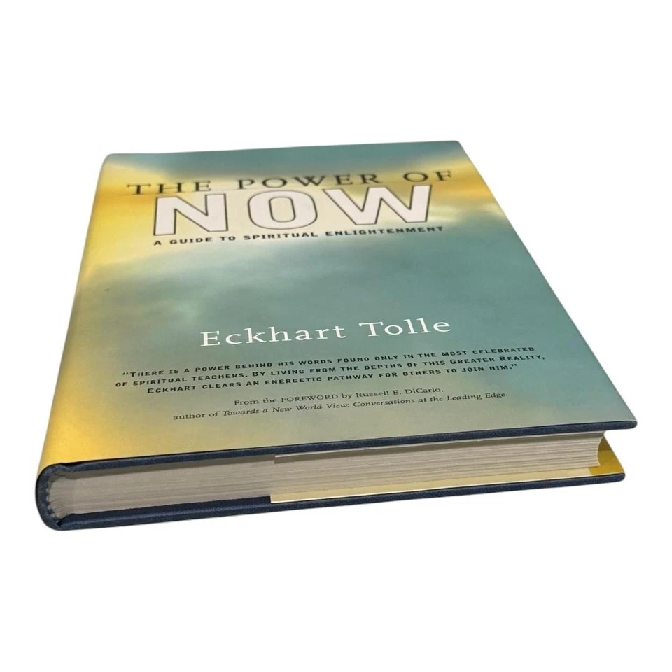 Vintage The Power of Now by Eckhart Tolle Spirituality Self-Help Hardcover Book - Image 4 of 4