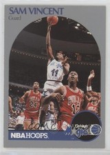 1990-91 NBA Hoops ( Wearing #12 Jersey) Sam Vincent Michael Jordan #223 HOF 5km