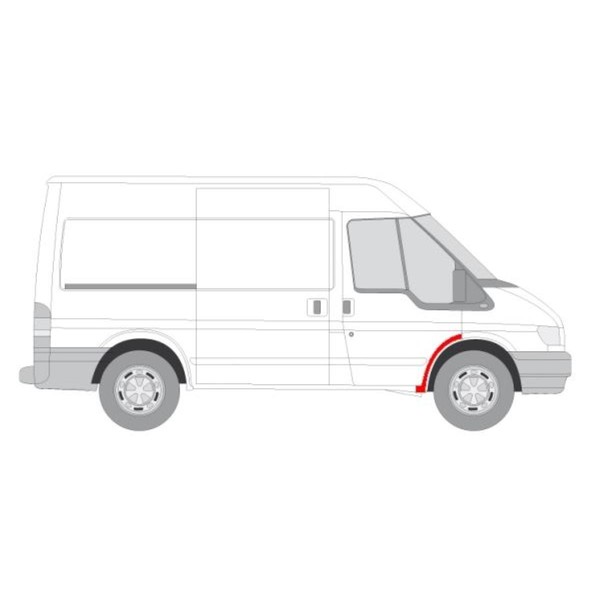 InnenkotflüGel Radhausschale Vorne Rechts FüR Ford Transit Kasten-image