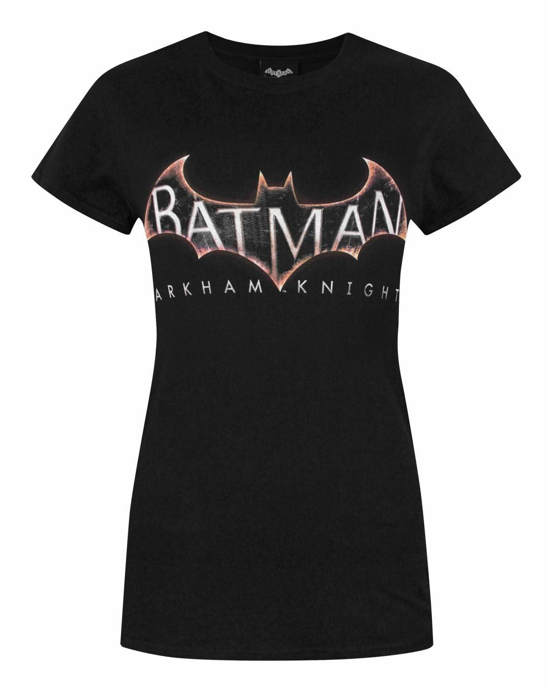 Женская футболка Kurzarm с логотипом DC Comics Schwarz Batman-Женская футболка