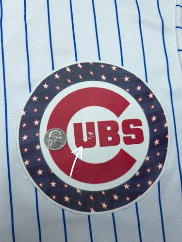 Majestic Mens Large Kris Bryant Cubs #17 Stars & Stripes Edition MLB Jersey - Picture 12 of 13