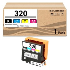 1 Pack 320 Ink Cartridge For PM-400 Printer.
