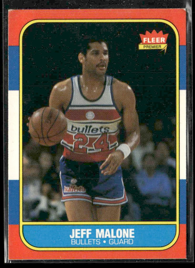 1986-87 Fleer #67 Jeff Malone