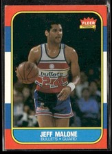 1986-87 Fleer #67 Jeff Malone