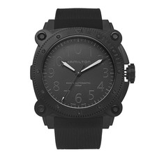 HAMILTON Khaki Navy BelowZero H78505330 46mm Black