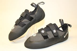 Evolv USA Made Mens Size 10 43 Defy VTR Black Double Strap Rock Climbing Shoes