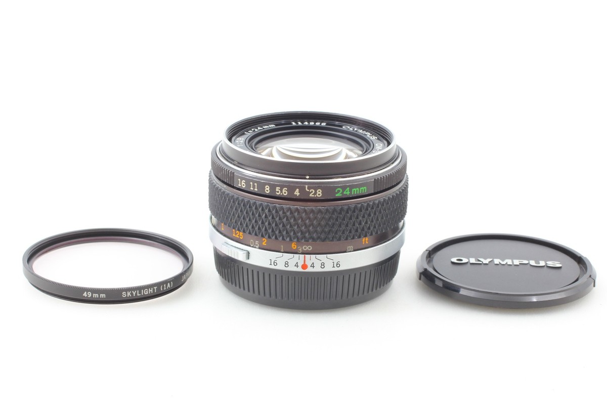 Near MINT] Olympus OM-System H.ZUIKO Auto-W 24mm F2.8 MF Lens From