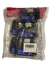 5 Pack Labelife White Laminated Label Tape 12mm x .47" for Brother P Touch D600