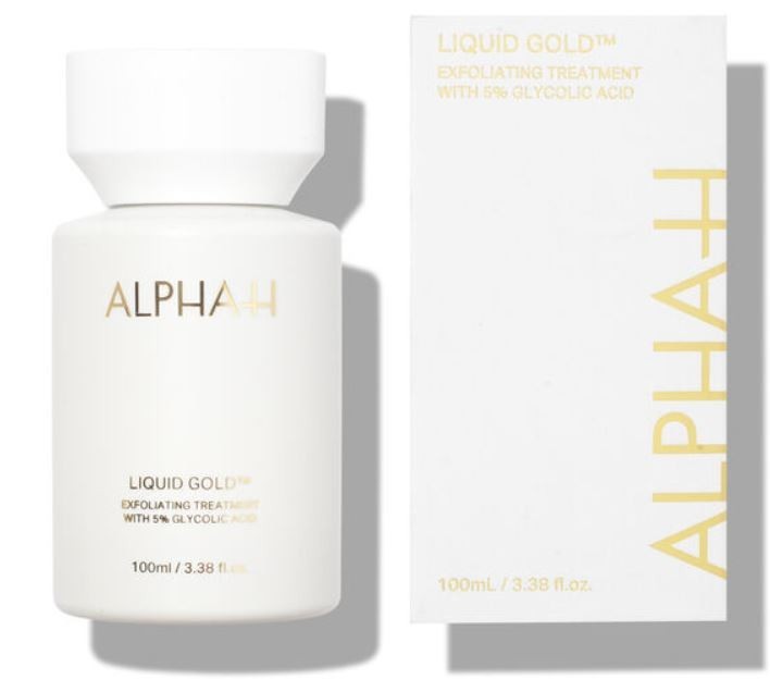 Alpha-H Liquid Gold with Exfoliant Glycolic Acid - 100ml    BRAND NEW in BOX