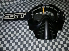 Vintage SCOTT  goggles/mask / face guard ,mx,ama, motocross, helmet, visor 