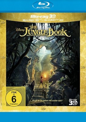 The Jungle Book 3D + 2D (Das Dschungelbuch) Disney # 2-BLU-RAY-NEU