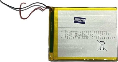 PRO.ELECTRO Tablet Batterie 357292 1ICP4/72/92 (70x90mm)