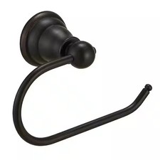 BWE Wall Mounted Toilet Paper Holder in Matte Black