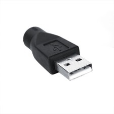 ?USB Male To PS/2 MD6 Adapter Connector For Keyboard Mouse Converter Pc Compu
