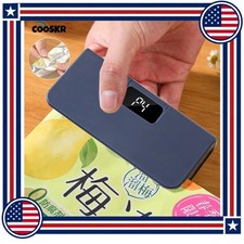 Mini Heat Sealer Rechargeable Bag Sealer with Cutter LED Display