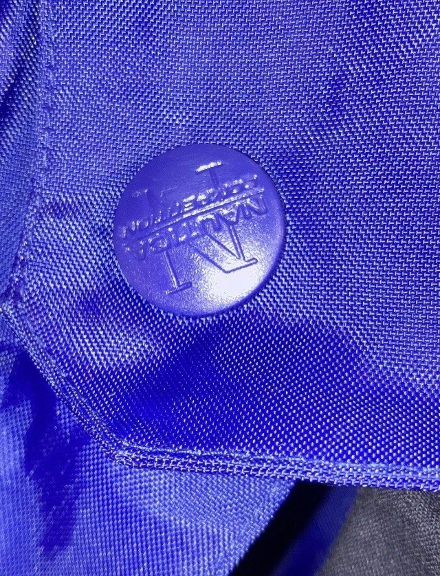 Vintage Nautica Competition Anorak Spell Out Blue Nylon Sailing Jacket Men’s M . image 8