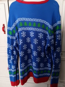 Legend Of Zelda Nintendo NES Knit Sweater Sz 2X Holiday Winter Christmas