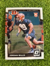 2017 Donruss Optic Rookie #133 Jordan Willis Cincinnati Bengals NFL Football F11