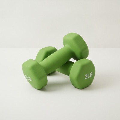 Portzon Weights Dumbbells 10 Colors Options Compatible with Set of 2 Neoprene...